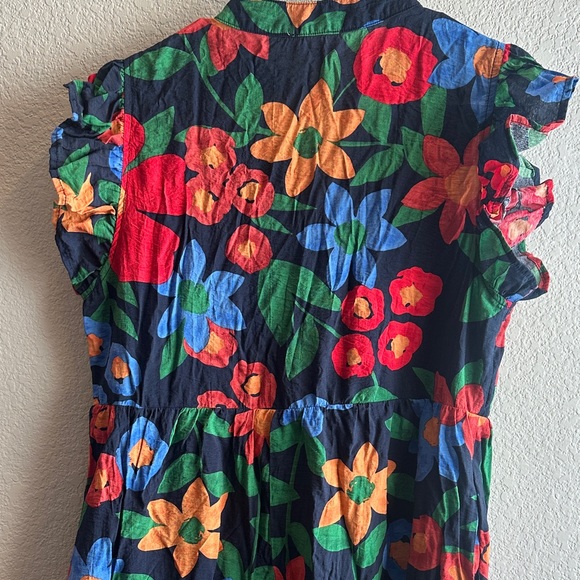 Entro Colorful Floral Midi Dress - Picture 3 of 4